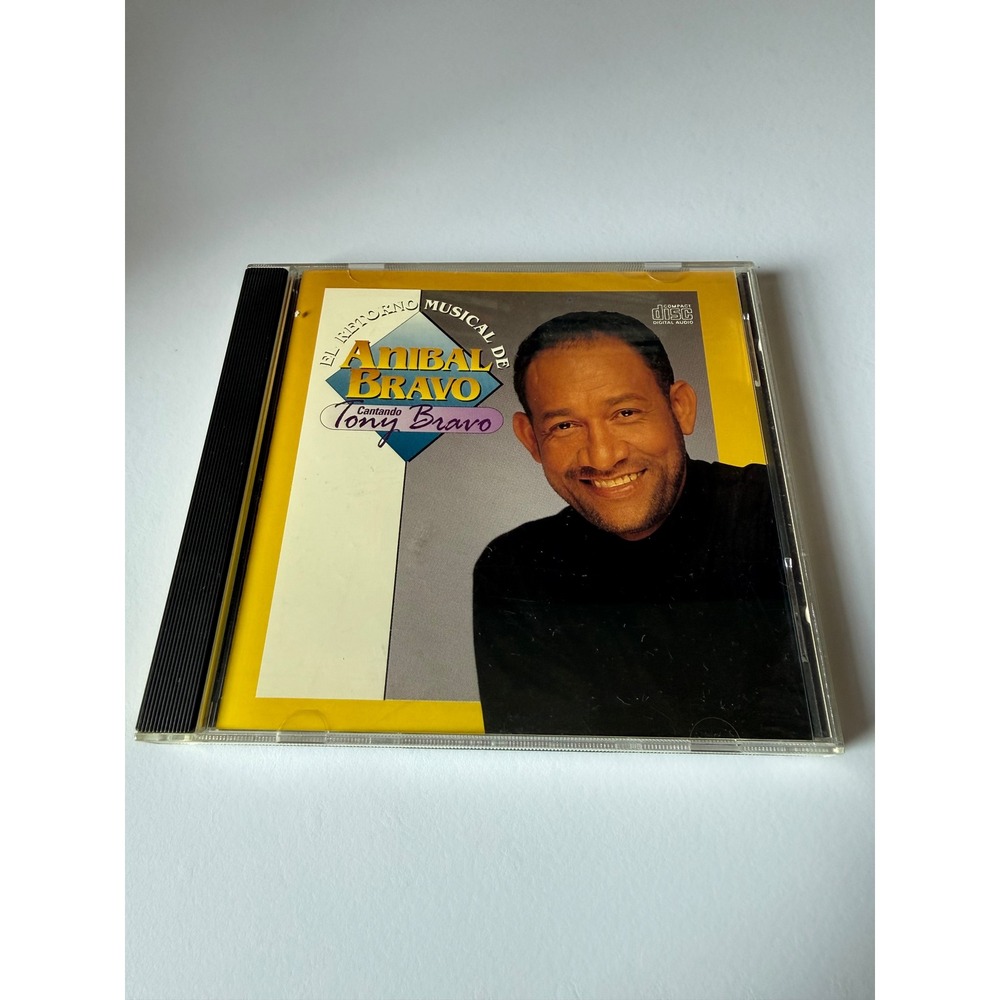 Anibal Bravo Cantando Tony Bravo El Retorno Musical CD Latin Merengue Discomania